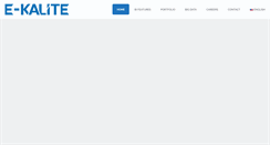 Desktop Screenshot of e-kalite.com.tr